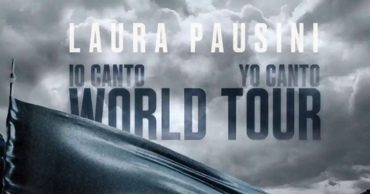 Io Canto Wolrd Tour Laura Pausini copertina
